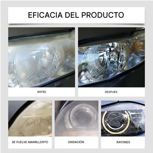 Crema Restauradora de Faros | Renueva Faros Amarillentos y Opacos